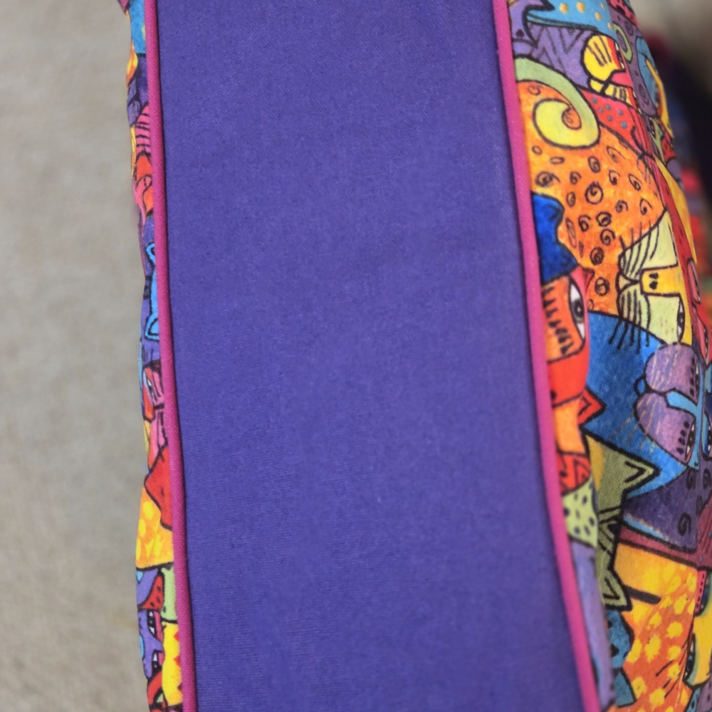 Colorful Cat Tote Bag – Fun, Bold, and Eye-Catching! 🐱 - Picture 2 of 12